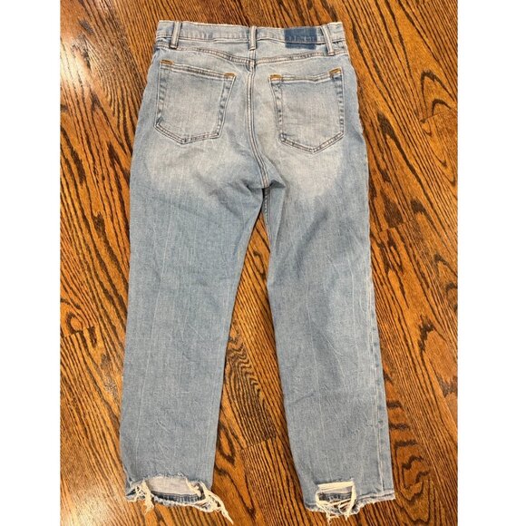 Abercrombie Ankle Straight Ultra High Rise Jeans - Size 29 - Picture 2 of 3